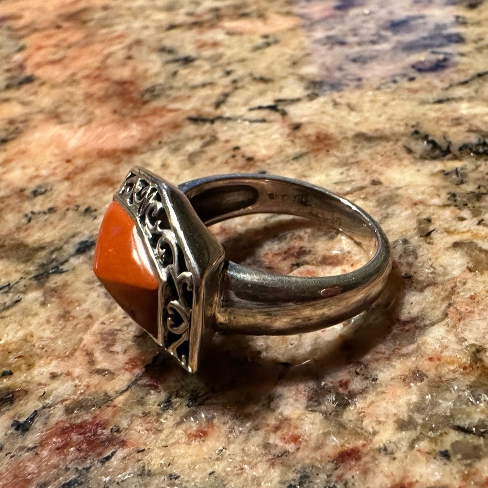 Red Jasper Ring - Picture 7 of 8